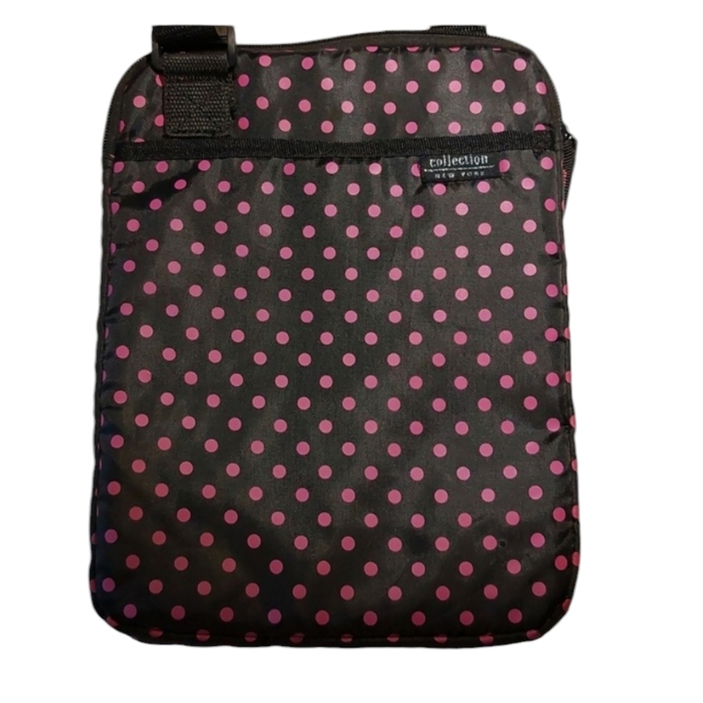 Collection New York Ipad Tablet Padded Travel Bag Polka dot